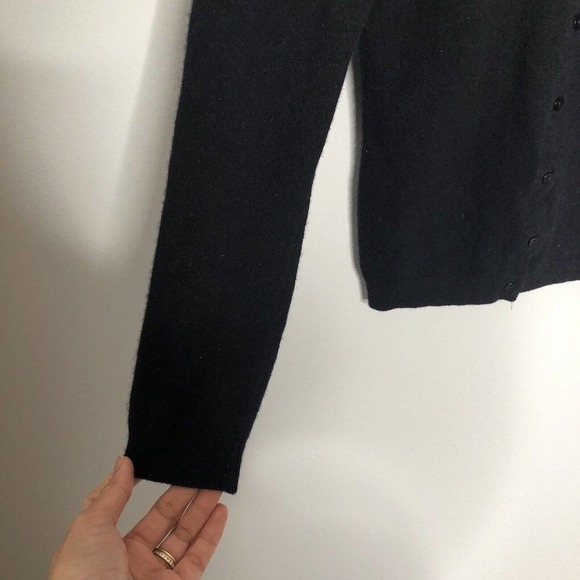 Benetton boys size S Small Lana Wool Button Up Cardigan - Picture 5 of 7